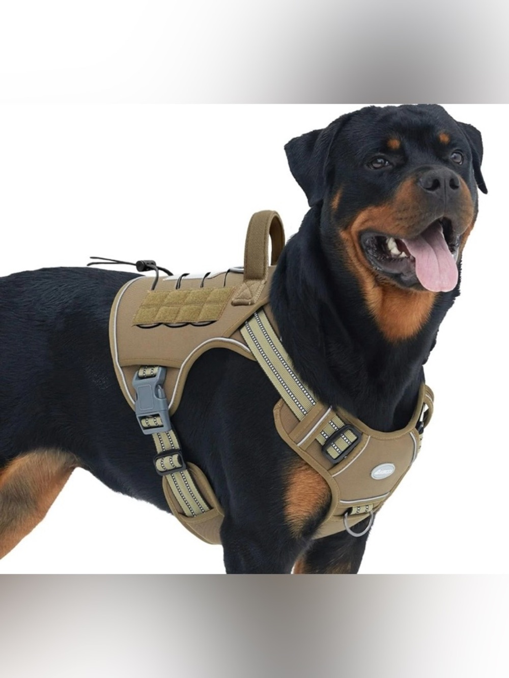Auroth Tactical Dog Harness for Large Dogs No Pull Adjustable Pet Harness